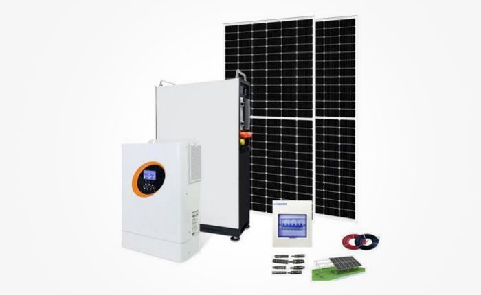 5.5千瓦到33 KW太阳能家庭系统选项
